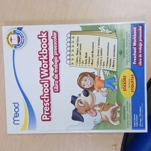 Mead Preschool Workbook English Spanish